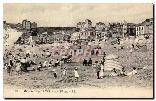 Cartes postales Mers Les Bains La Plage