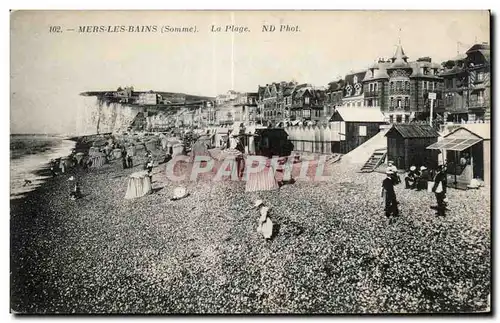 Cartes postales Mers Les Bains Somme La Plage