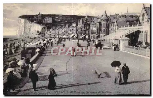 Cartes postales Mers Sur Mers La Promenade de la Plage