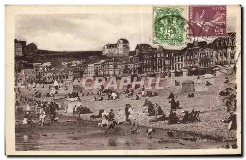 Cartes postales Mers les Bains la Plage et les Villas