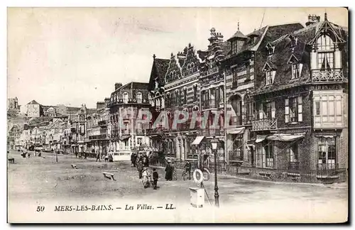 Cartes postales Mers les Bains les Villas