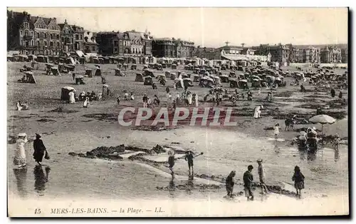 Cartes postales Mers les Bains la Plage