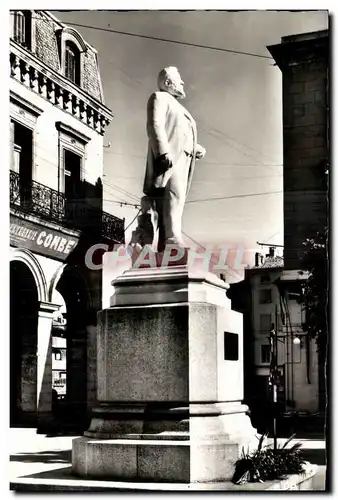 Moderne Karte Castres Tarn Statue de Jean Jaures