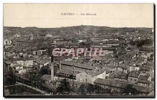 Cartes postales Castres Vue Generale