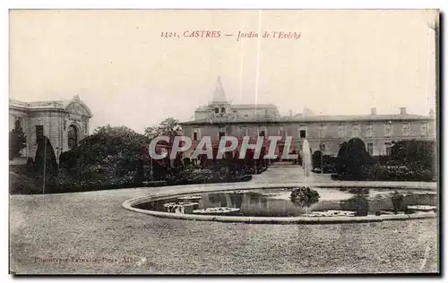 Cartes postales Castres Jardin de l Eveche