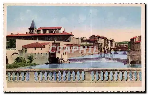 Cartes postales Castres Tarn l Agout vu du Pont Biais
