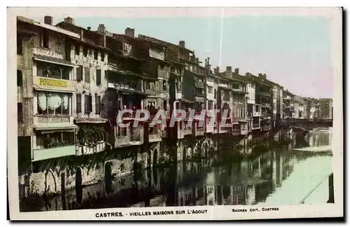 Cartes postales Castres Vielles Maisons sur l Agout