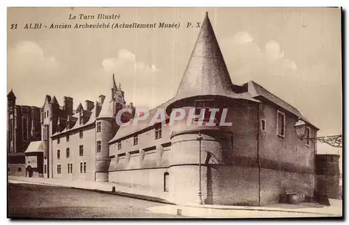 Cartes postales Le Tarn Illustre Albi Ancien Archeveche