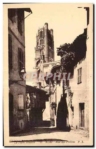 Cartes postales Le Tarn Illustre Abli Rue des Pretres