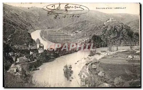 Cartes postales Environs d Albi Ambialet