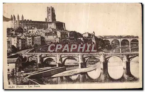 Cartes postales Albi Tarn Les Ponts