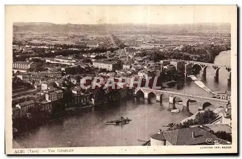 Cartes postales Albi Tarn Vue Generale