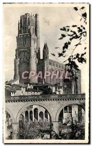 Ansichtskarte AK Le Tarn Illustre Albi Cathedrale Ste Cecile