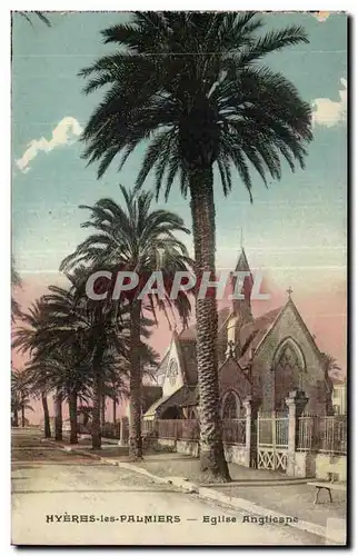 Cartes postales Hyeres les Palmiers Eglise Anglicane