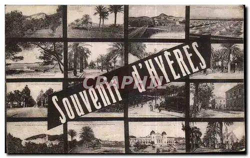 Cartes postales Souvenir d Hyeres