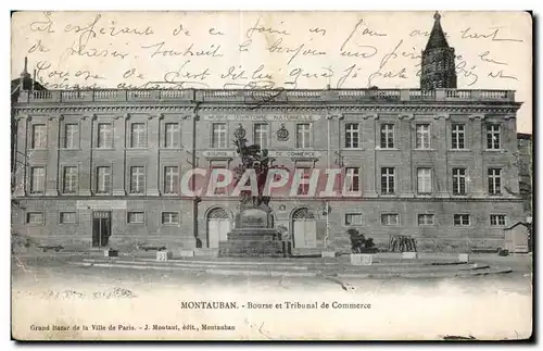 Cartes postales Montauban Bourse et Tribunal de Commerce