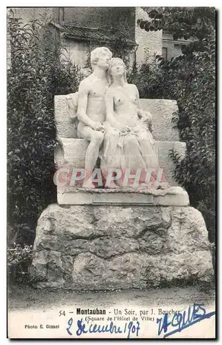 Cartes postales Montauban UN Soir Par Boucher