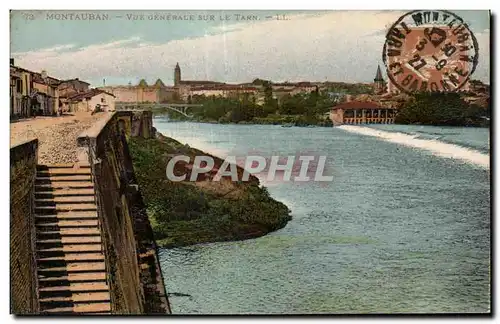 Cartes postales Montauban Vue generale sur le Tarn