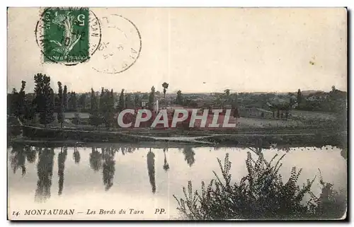 Cartes postales Montauban Les Bords du Tarn