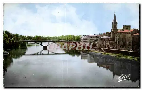 Cartes postales Montauban Tarn et Garonne Vue sur le Pont Neuf