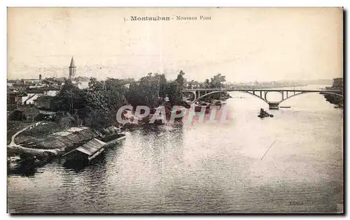 Cartes postales Montauban Nouveau Pont