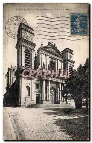 Cartes postales Montauban La Chatedrale