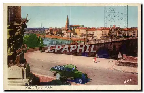 Cartes postales Montauban Vue Generale sur Villebourbon Automobile