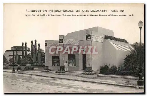 Ansichtskarte AK Exposition Internationale dea Arts Decoratifs Paris 1925 Pavillon G Cres