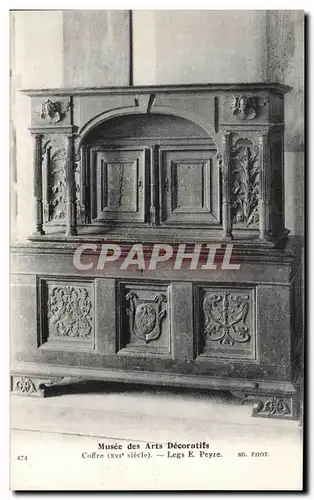 Cartes postales Musee des Arts Decoratifs offre Legs E Peyre