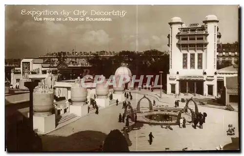 Cartes postales Musee des Arts Decoratifs Vue Prise De la Tour de Bourgogne