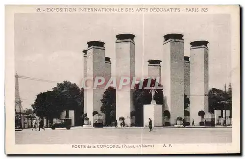 Cartes postales Porte de la Concorde