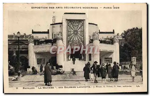 Cartes postales Exposition Paris Des Arts Decoratifs Modernes