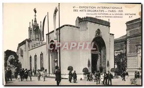 Cartes postales Exposition Paris Des Arts Decoratifs Pavillon National de Belgique