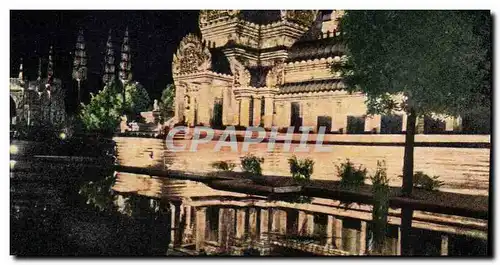 Ansichtskarte AK Angkor VAT vue de NUIT