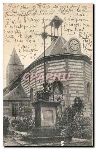 Cartes postales Valmy Marne l Eglise