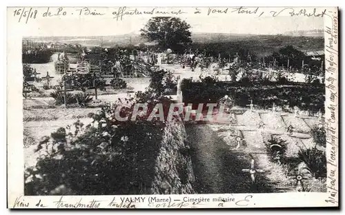 Cartes postales Valmy Marne Cimetiere Militaire Militaria