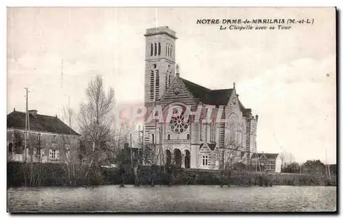 Ansichtskarte AK Notre Dame de Marillais Le Chapelle Avec sa Tour