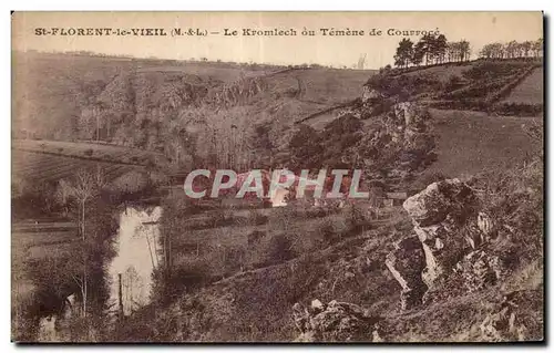 Cartes postales St Florent Vieil Le Kromlech du Temene De Courroce