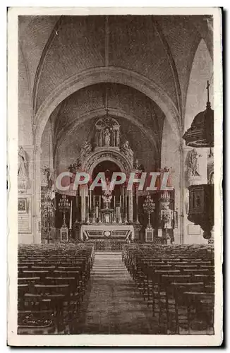 Cartes postales Bauge Interieur de l eglise