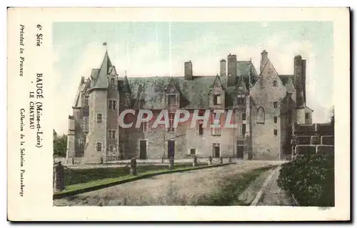 Cartes postales Bauge (Maine-et Lorie) Le Chateau