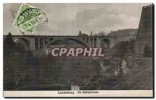 Cartes postales Luxembourg die Adolphbridge