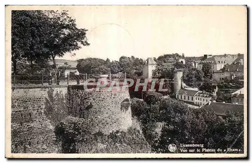 Cartes postales Luxembourg Vue sur le Plateau du Rham