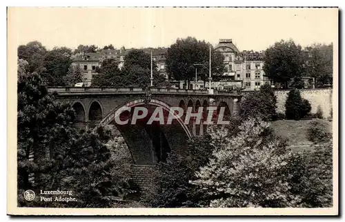 Cartes postales Luxembourg Pont Adolphe