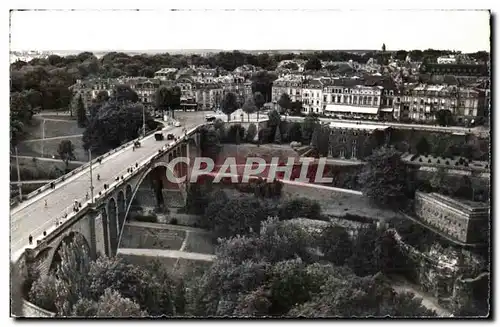 Ansichtskarte AK Luxemborg pont Adolphe et vue partielle sur la Ville