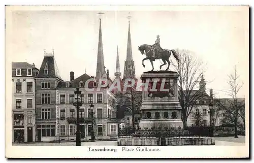 Ansichtskarte AK Luxemborg Place Guillaume