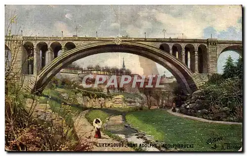 Cartes postales Luxemborg Pont Adolphe Adolphbrucke
