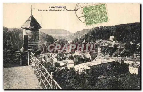 Cartes postales Luxembourg Partie du Pfaffenthal et Siechenhof