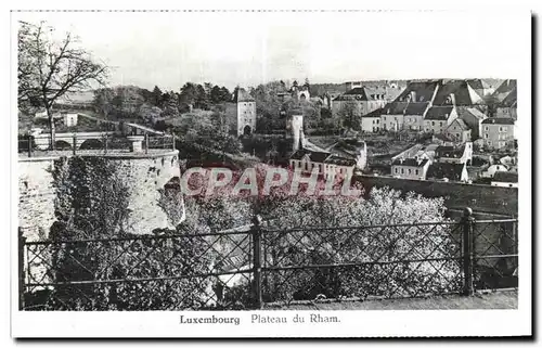 Cartes postales Luxembourg Plateau du Rham