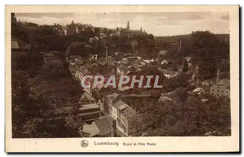 Cartes postales Luxemburg Grund et Ville Haute