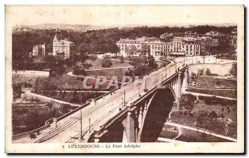 Cartes postales Luxemburg Le Pont Adolphe